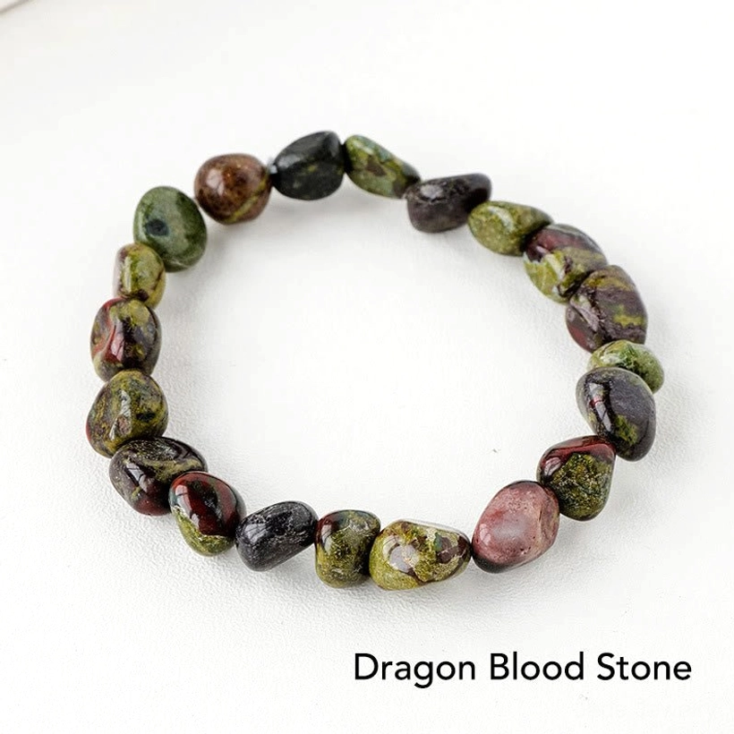 Colorful glass and natural stone crystal bracelet for vibrant energy and joy