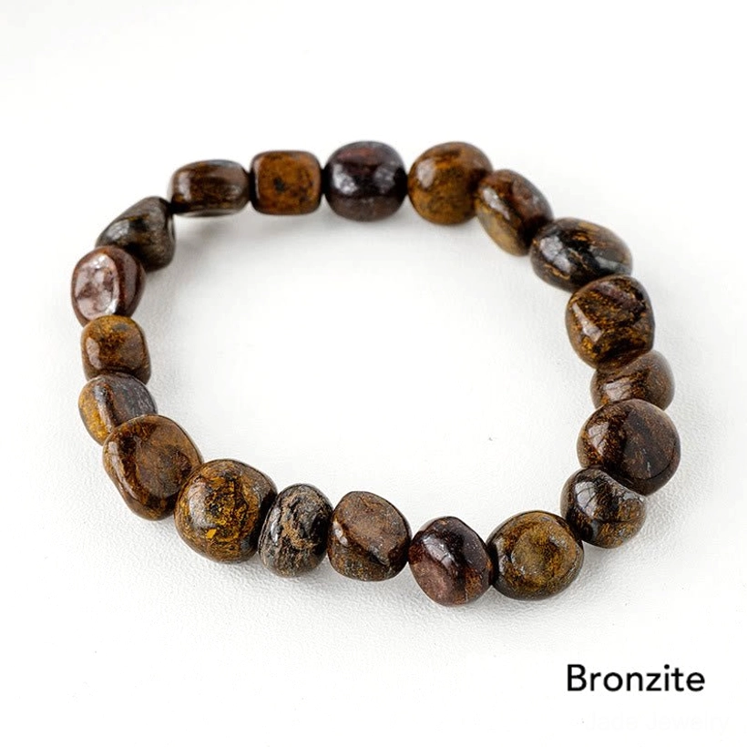 Green aventurine prosperity stone crystal bracelet for good luck and abundance