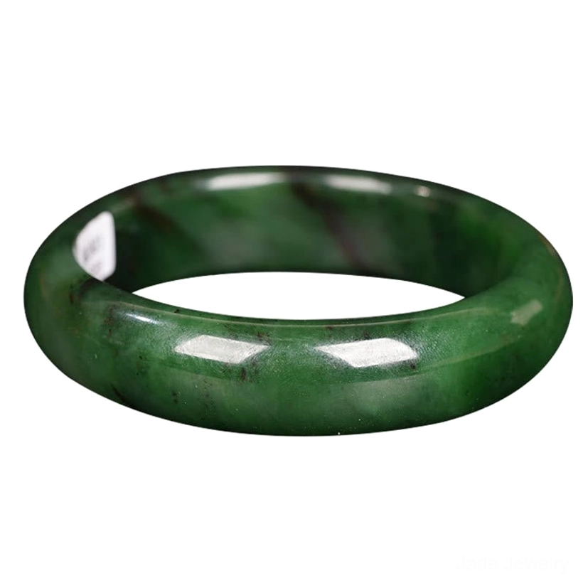 Natural Hetian jade bangle variety sizes 56mm 58mm 60mm 62mm options