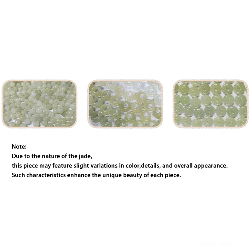 Hetian jade bracelet and necklace set styling options - luxury jewelry presentation flat lay