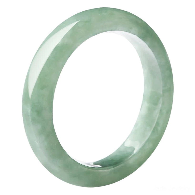 Handcrafted natural jade prosperity ring close-up texture authenticity certificate
