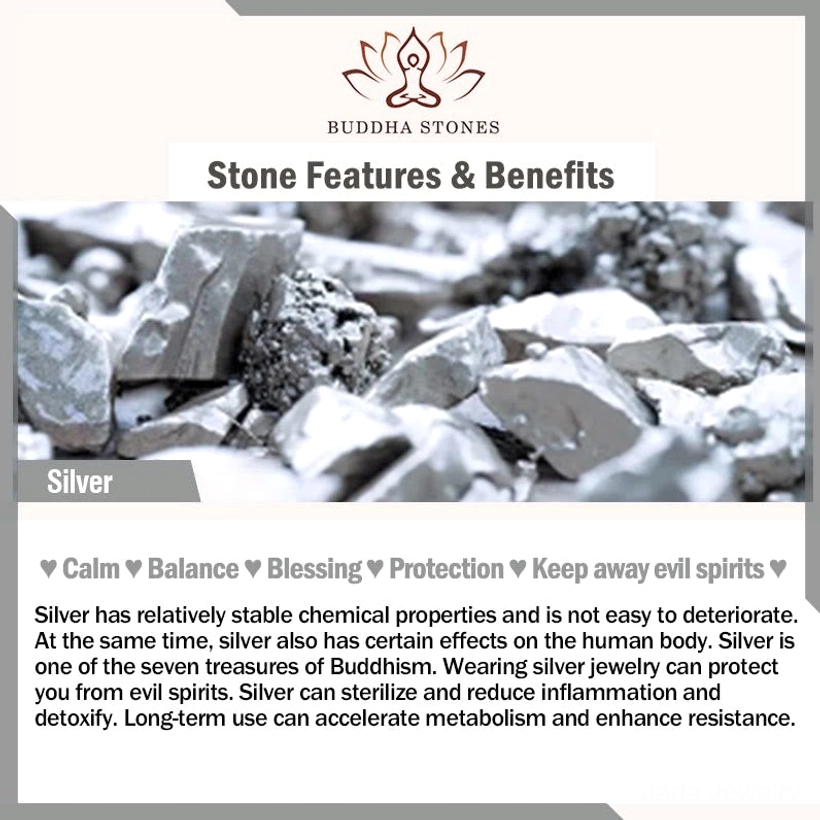 Sterling silver protective properties infographic balance protection evil spirits repel